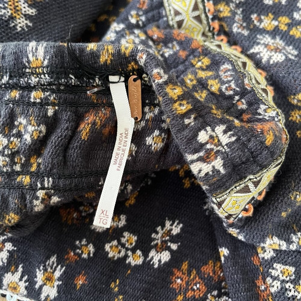 Women's FREE PEOPLE Eleni Embroidered Tube Top Size XL - Picture 3 of 4